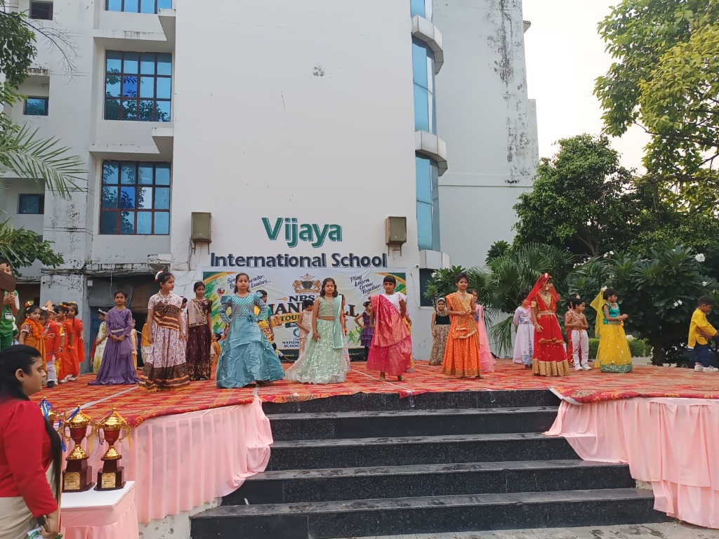DUSSEHRA CELEBRATION AT VIJAYA INTERNATIONAL SCHOOL